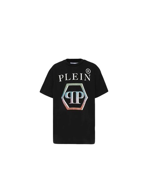 T-shirt, bambina, logata. PHILIPP PLEIN | S6PHJGTH157110